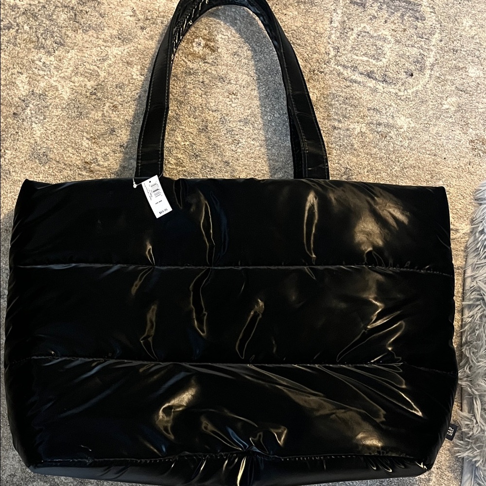 GAP Shiny Black Women's Tote